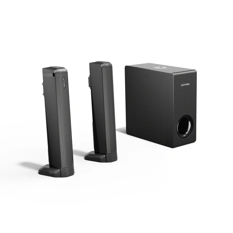Soundbar – Home Cinema Set – Surround Sound Systeem – Luidspreker – Audio Systeem – 4.1 Kanaals Met Subwoofer – Draadloos Bluetooth 5.3 – 200W Piekenvermogen