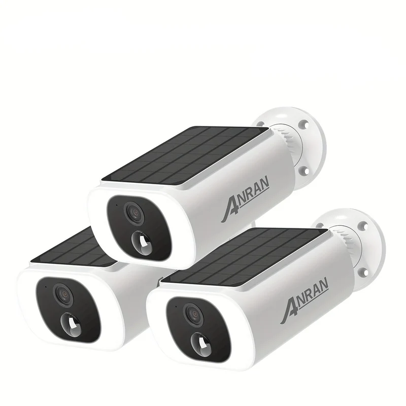Beveiligingscamera – Camerabewaking – Buitencamera – Draadloze Camera – Bewakingscamera – 2K HD Resolutie – Zonne-energie & Oplaadbare Batterij