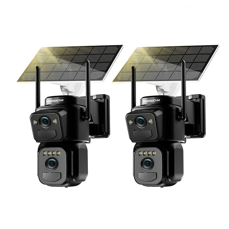 Beveiligingscamera – Wifi Camera – Draadloze Camera – Buiten Camera – PTZ Camera – 10x Zoom – 360° Draaibaar – HD Kleurnachtzicht – Bewegingsdetectie Met Tracking