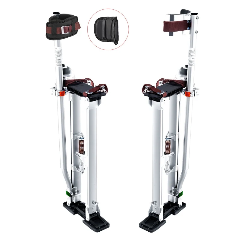 Steigerpennen – Werksteunen – Schalmen – Traplopers – Aluminium Steigers – Verstelbaar 60-102 cm – Inklapbare Knieschermen – Antislip Rubberzolen
