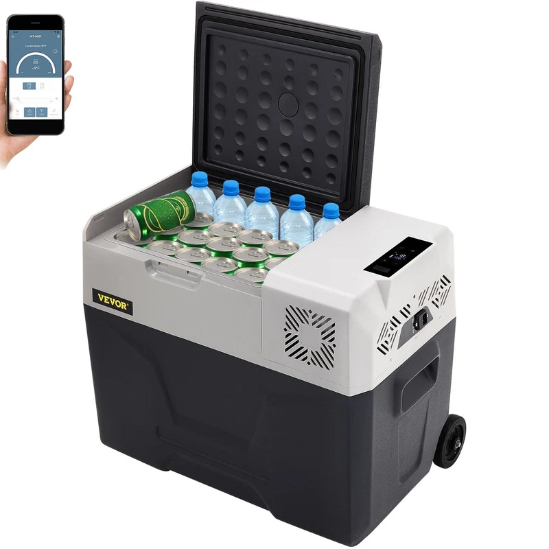 Koelbox – Mini Koelkast – Autokoelbox – Draagbare Koelbox – Compressor Koelbox – 30L Inhoud – Snel Koelen Tot -20°C