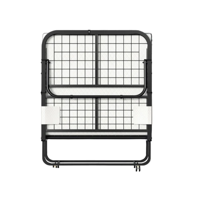 Vouwbed – Opklapbed – Logeerbed – Reisbed – Gastbed – 90x200 cm – Stevig Carbonstaal Frame – Comfortabele 13 cm Dikke Matras