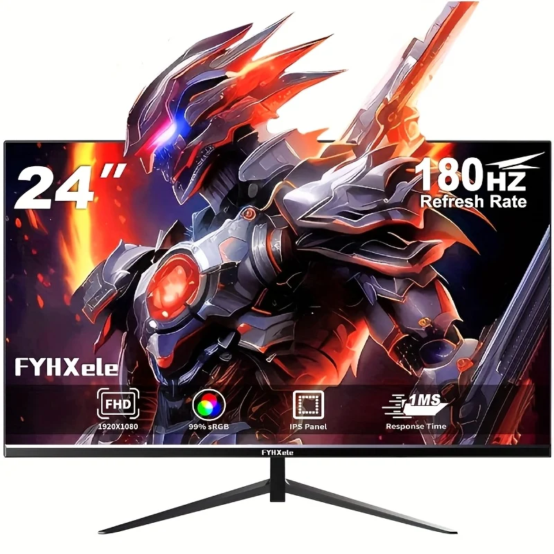 Monitor – Computerscherm – Beeldscherm – Display – Gaming Monitor – 24 Inch – 180Hz Verversingssnelheid – 1ms Reactietijd