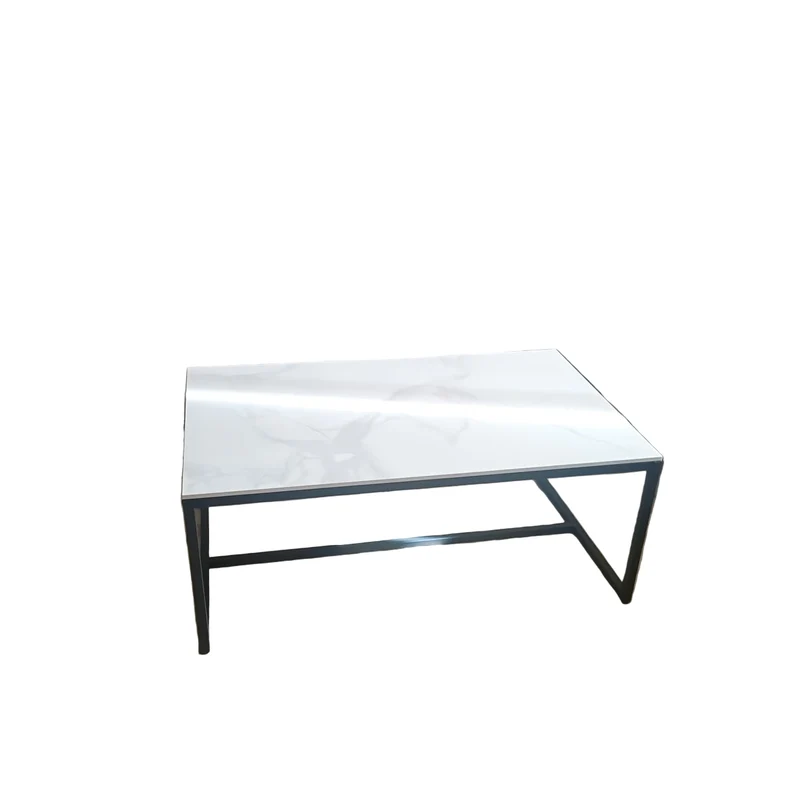 Salontafel – Woonkamertafel – Bijzettafel – Koffietafel – Tafel – Modern – Sintersteen Blad – Kras- en Hittebestendig 1200°C