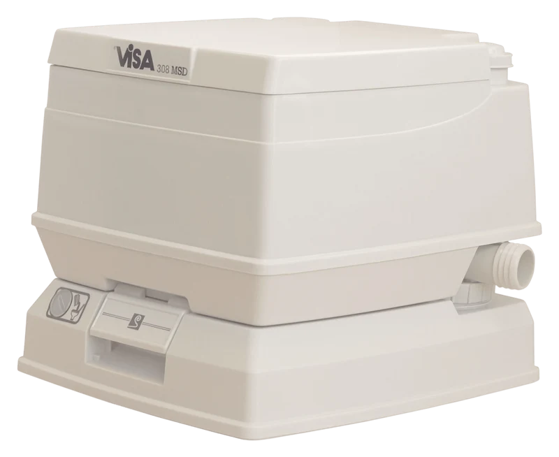 Dockedge Draagbaar toilet 8L