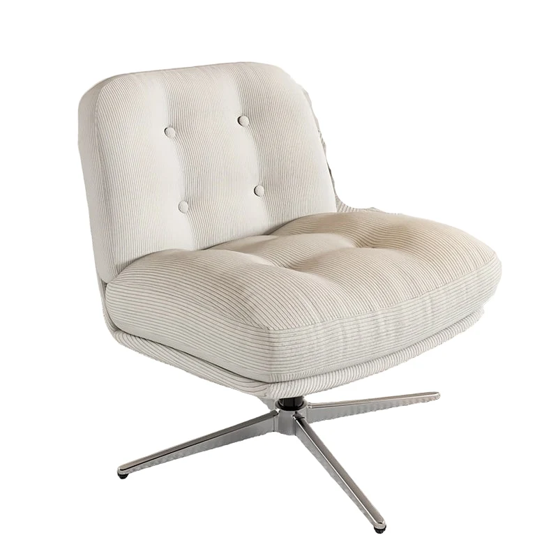 Draaifauteuil – Fauteuil – Stoel – Loungestoel – Zithoekstoel – Compact – Hardhout – Zonder Elektriciteit – Spot-Clean – Binnen en Buitenbruik