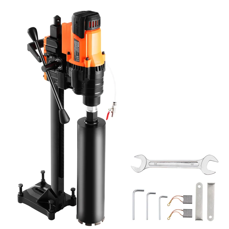 Diamantzwaarboor – Kernboormachine – Kernboor – Betonboor – Kroonboor – 3200W Krachtige Motor – Boordiameter 20-250 mm