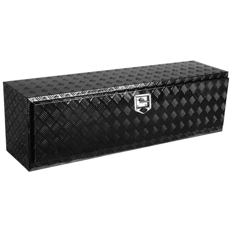 Gereedschapskist Vrachtwagen – Opbergbox – Transportkist – Vrachtwagenbox – Onderbouwkist – Aluminium – Waterdicht – 1524 x 432 x 457 mm – Afsluitbaar Met Sleutels