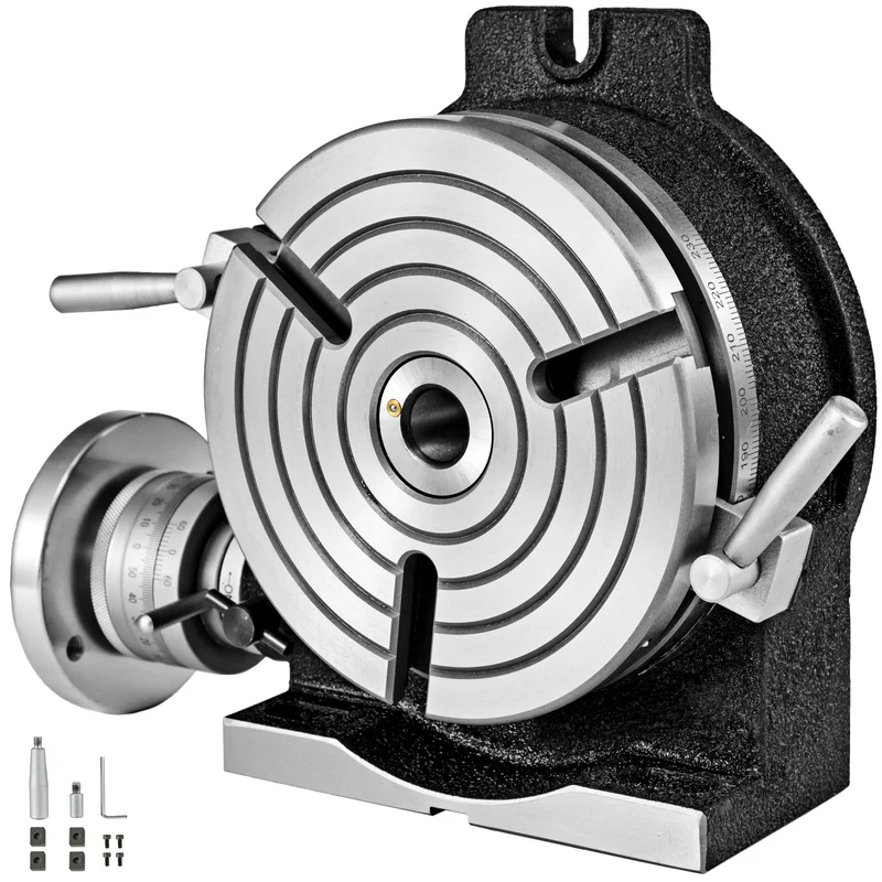 Draaibank – Precisiedraaibank – Houtdraaibank – Mini Draaibank – Draaibank Tafel – 8 Inch (200 mm) – Gietijzeren Constructie – 360° Nauwkeurige Indexering