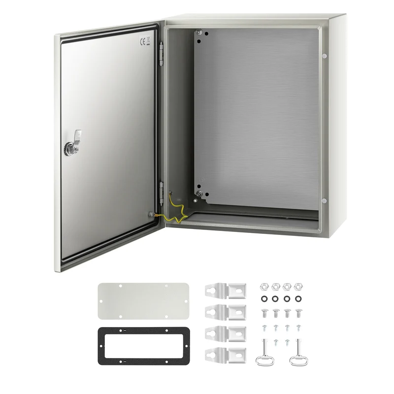 Elektrakast – Elektrische Behuizing – Noodkast – Installatieklemkast – Wanddoos – Stalen Behuizing – IP66 Waterdicht – 50x40x20 cm