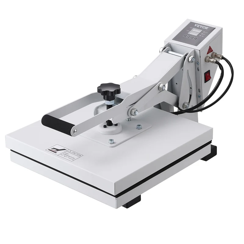 Hittepers – Transferpers – Sublimatiepers – Textielpers – DIY Hittepers – 15 x 15 inch Verwarmingsoppervlak – Digitale Temperatuur- en Tijdregeling