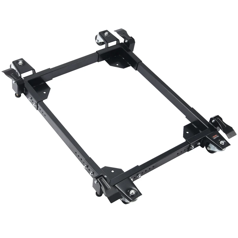 Mobiele Basis – Verstelbare Onderstel – Apparaten Dolly – Machine Rolling Frame – Zware Lasten Verplaatsing – 46x61 cm – Draagvermogen 680 kg – Q235 Koolstofstaal