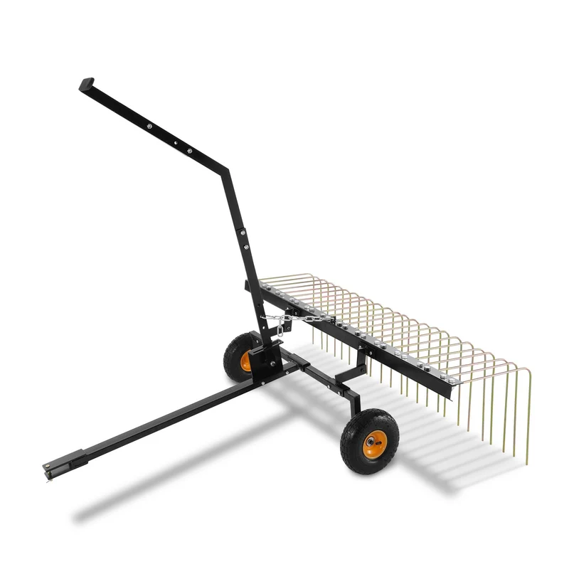 Verticuteermachine – Verticuteerder – Gazonbeluchter – Gazonhark – Sleepverticuteerder – 60 inch Werkbreedte – 24 Hittebehandelde Stalen Tanden