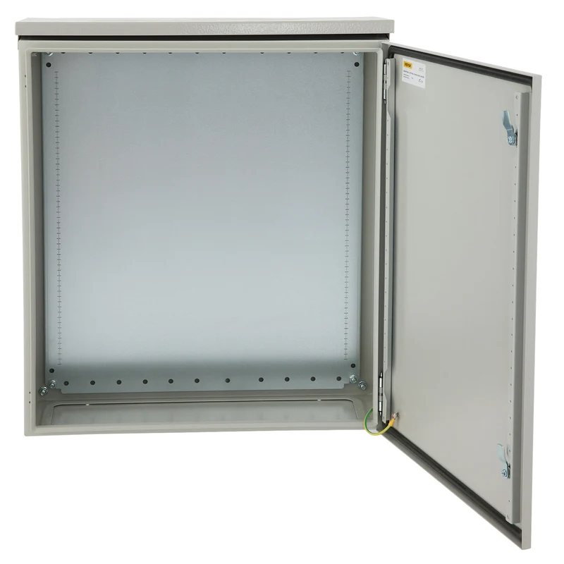 Elektrakast – Elektrische Behuizing – Stalen Kast – Groepenkast – Buitenbehuizing – IP65 Waterdicht – Koudgewalst Koolstofstaal 61x61x20 cm