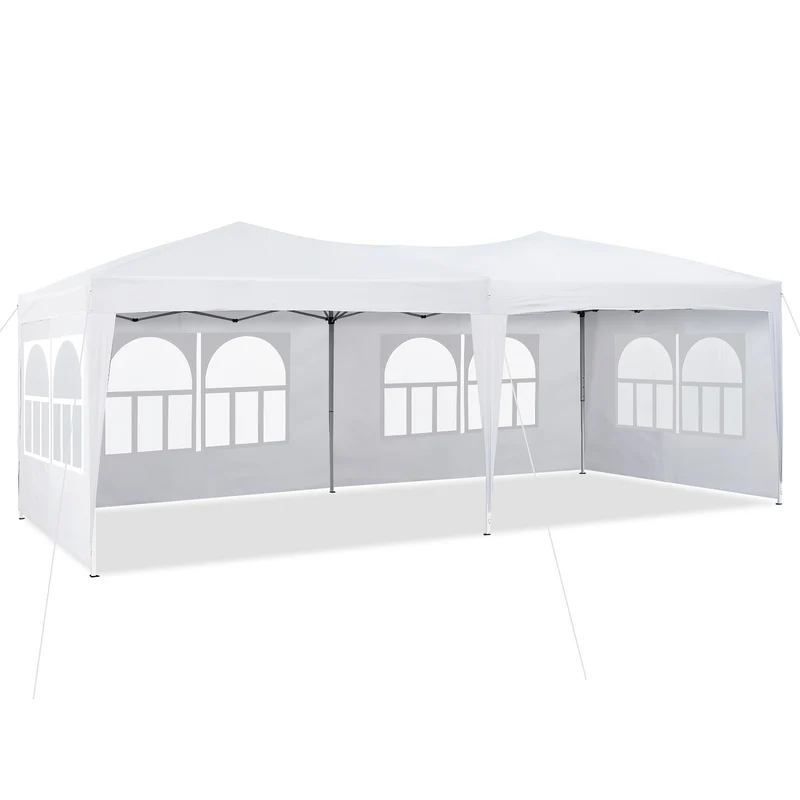 Tuinpaviljoen – Partytent – Gazebo – Tuinkamer – Overkapping – 3x6 Meter – UV-Beschermd Oxford Doek