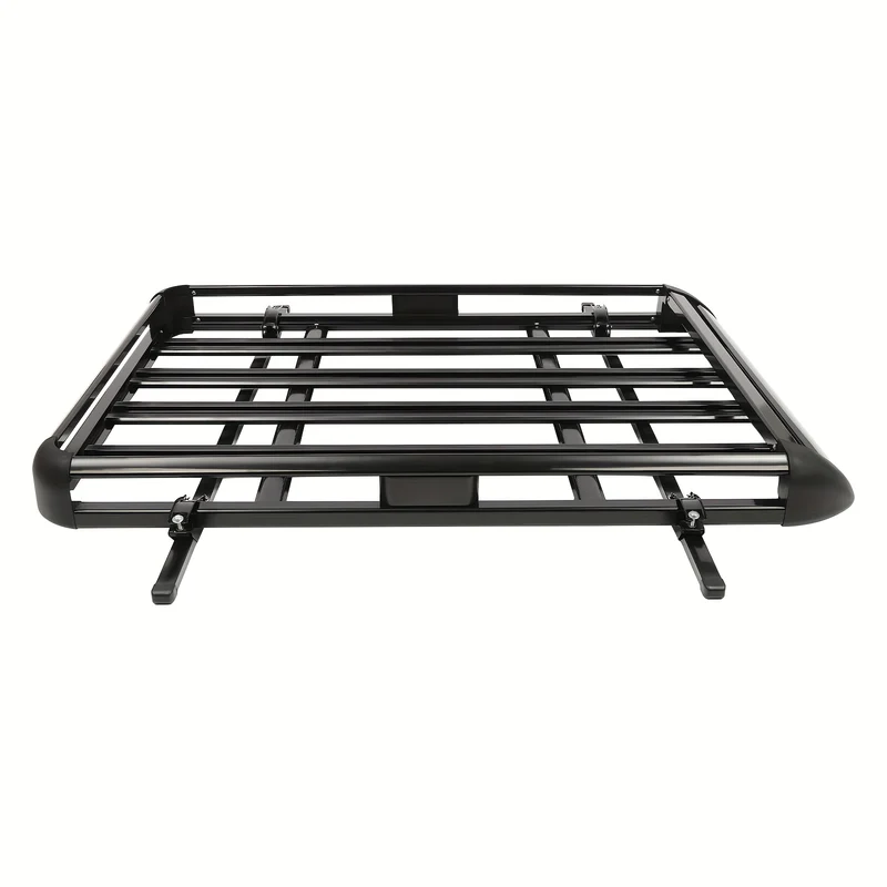 Universele Dakkofferdrager – Dakdrager – Bagagerek – Roofrack – Dakdrager Zwart – Verstelbaar 100-135 cm – Draagvermogen 150 kg – Aluminium & Staal