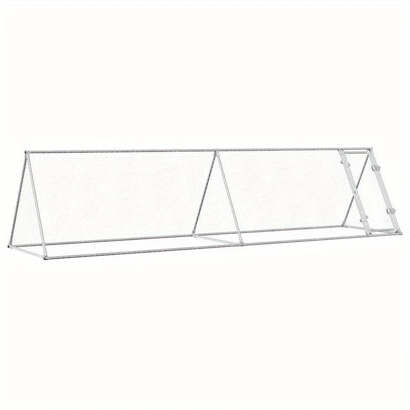 Konijnenkooi – Knaagdierkooi – Dierenkooi – Konijnenhok – Knaagdierenverblijf – Metaal – Groot 400x105x91 cm – Duurzaam Modern Design