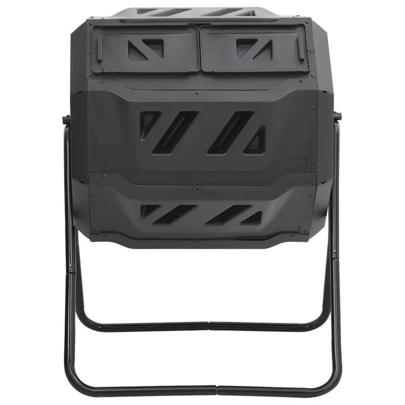 Compostbak – Compostvat – Composter – Compostton – Afvalbak – 160 Liter Inhoud – 360 Graden Draaibaar Ontwerp