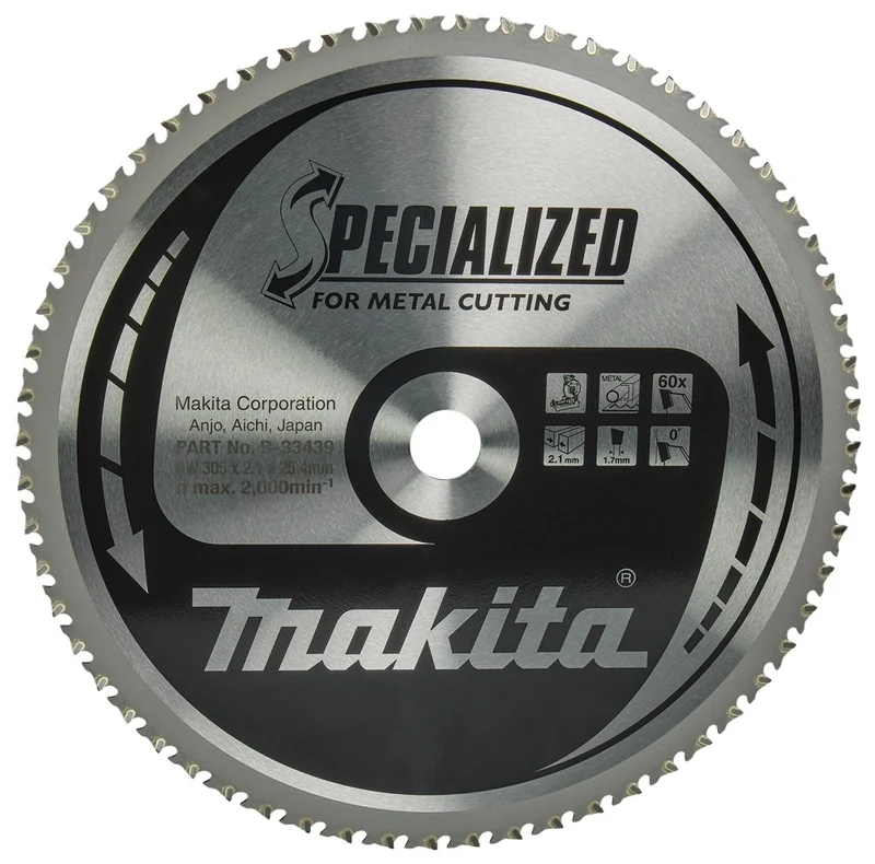 Makita ZAAGB STAAL 305X25,4X2,1 60T 0G