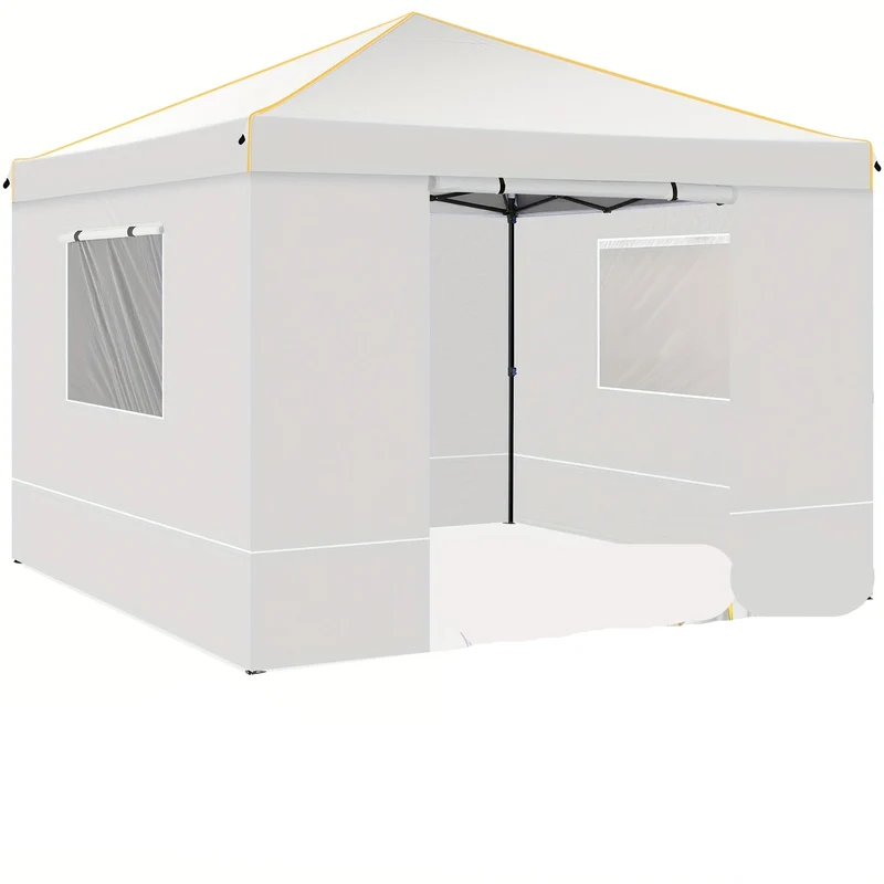 Vouwtent 3x3 Meter – Partytent – Tent – Shelter – Klaptent – Inklapbaar Frame – Vier Zijwanden – Stevig Aluminium – Snel Op Te Zetten