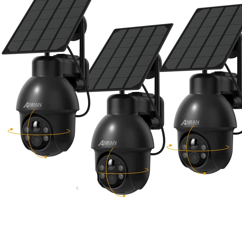Beveiligingscamera – Camerabewaking – Buitencamera – Draadloze Camera – Smart Home Camera – 3MP Full HD – Zonne-energie Met Tweeweg Audio