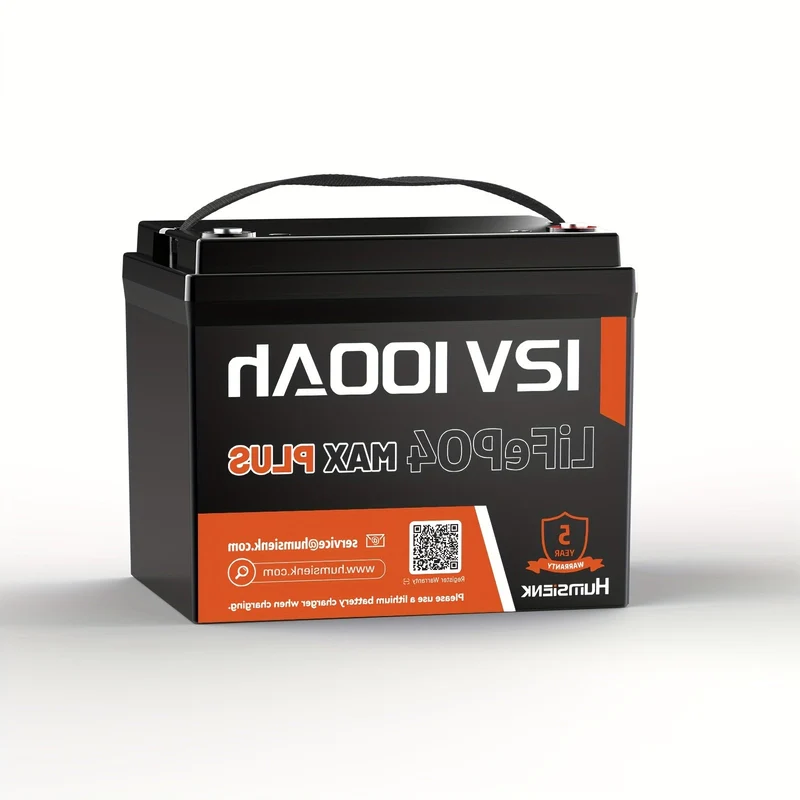 Lithium Accu – LiFePO4 Accu – 12V Accu – Lithium Batterij – Oplaadbare Accu – 100Ah Capaciteit – Ingebouwd 100A BMS – Bestand Tegen Lage Temperaturen