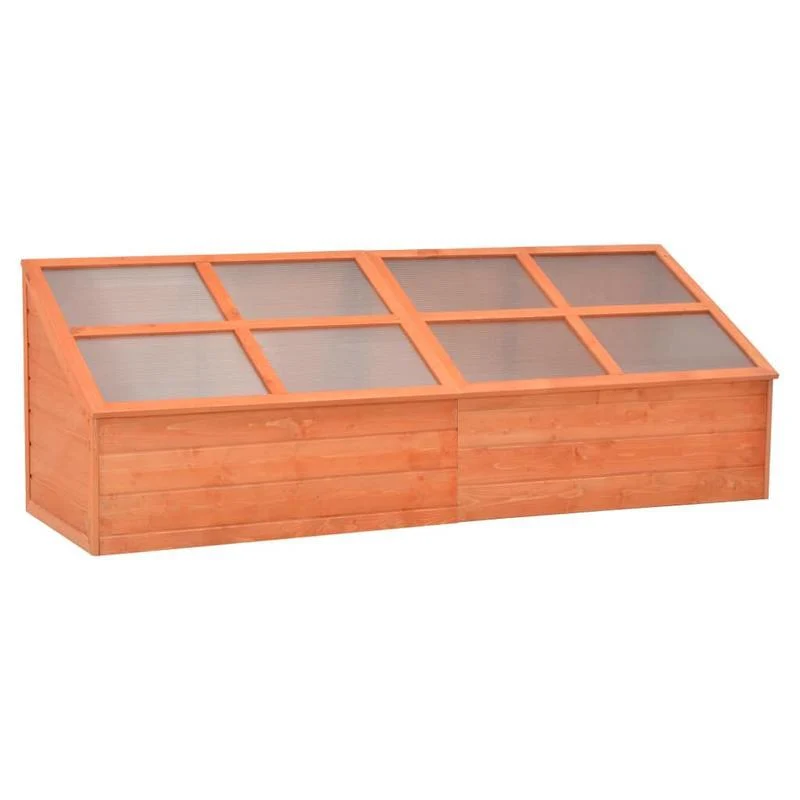 Houten Kweekkas – Tuinkas – Kas – Serre – Kweekhuis – Duurzaam Hout – Compact Formaat 180x57x62 cm