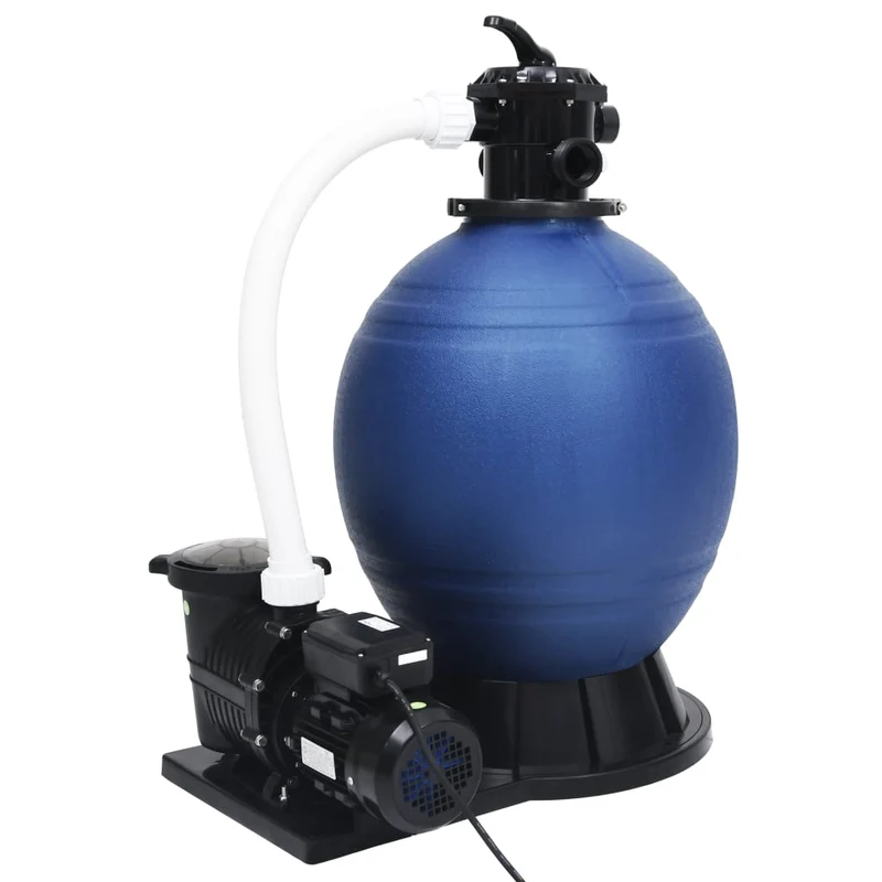 Zandfilter Zwembad – Filterpomp – Waterfilter – Zwembadfilter – Zandpomp – 1000 W Pomp – 7-standen Multiportklep