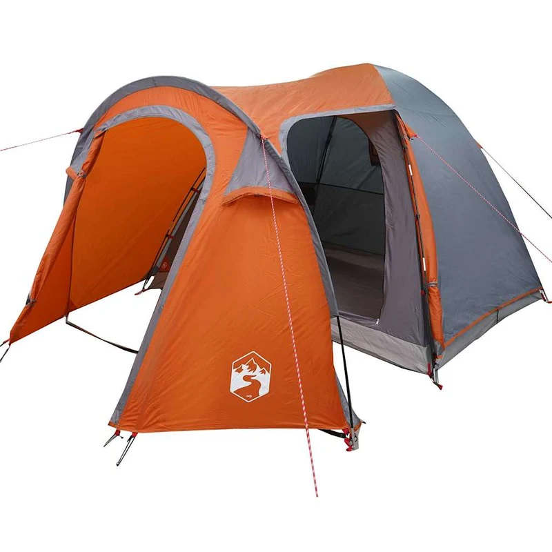 Campingtent – Koepeltent – Kampeertent – Familietent – Outdoor Tent – Ruim voor 6 Personen – Waterdicht Polyester – Brandvertragend