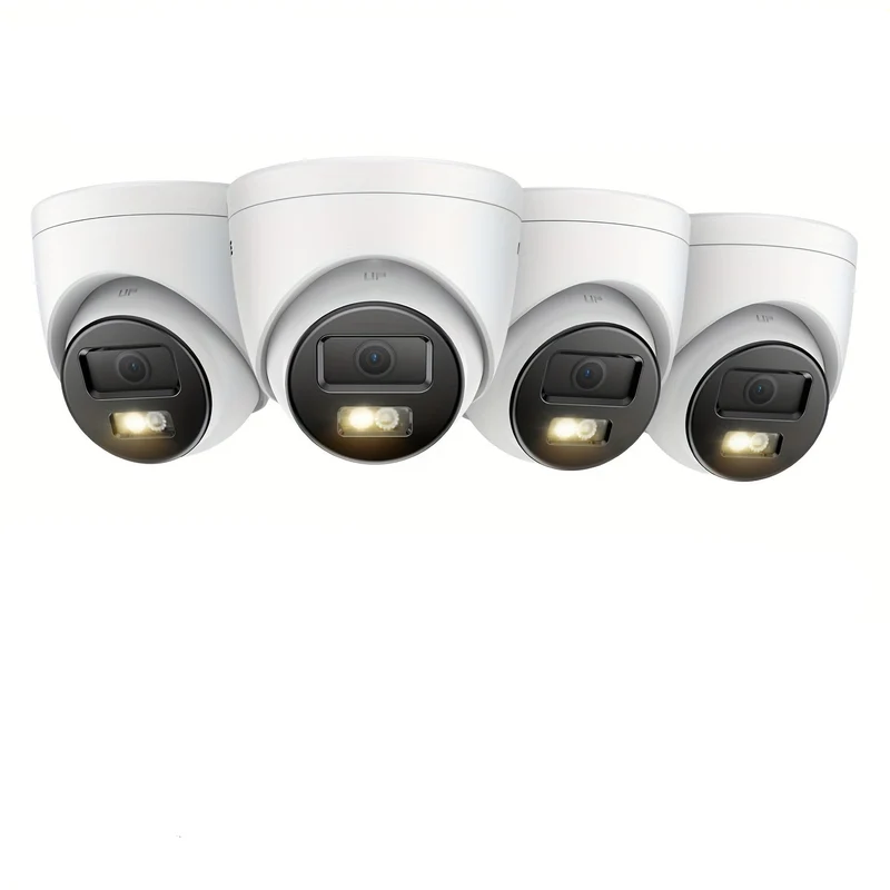 Bewakingscamera – Beveiligingscamera – Camerabewaking – Binnencamera – Buitencamera – 12MP Ultra HD Resolutie – Kleurennachtzicht & AI Bewegingsdetectie