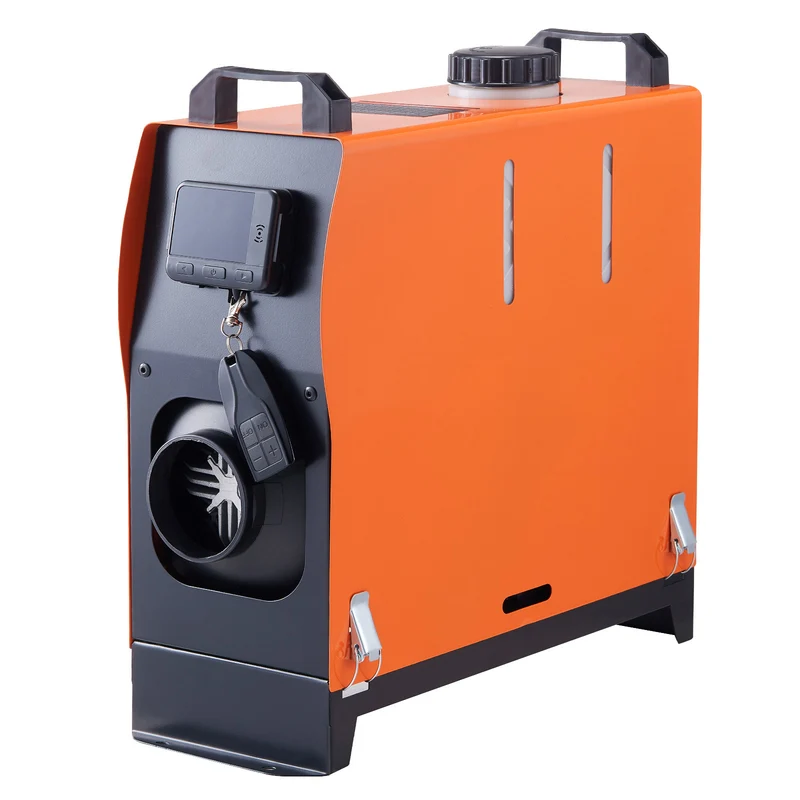 Dieselheater – Standkachel – Luchtverwarmer – Diesel Kachel – Mobiele Heater – 12V 5KW Vermogen – Afstandsbediening en LCD Display – 5 Liter Brandstoftank
