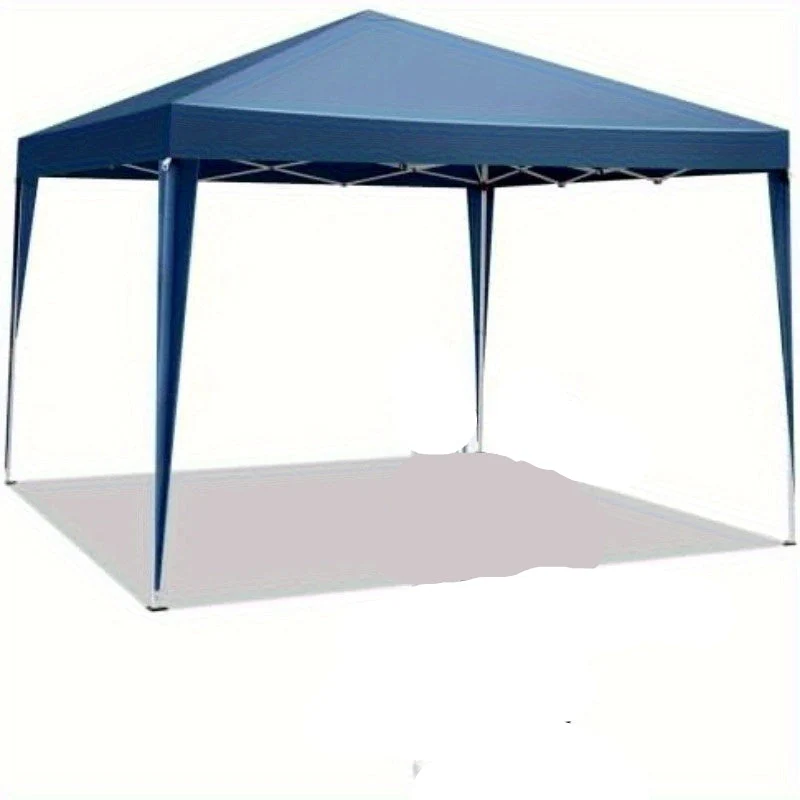 Partytent – Tuinent – Paviljoen – Easy-Up Tent – Vouwtent – 3x3 m – Waterdicht Oxford Doek – Wit Gepoedercoat Stalen Frame