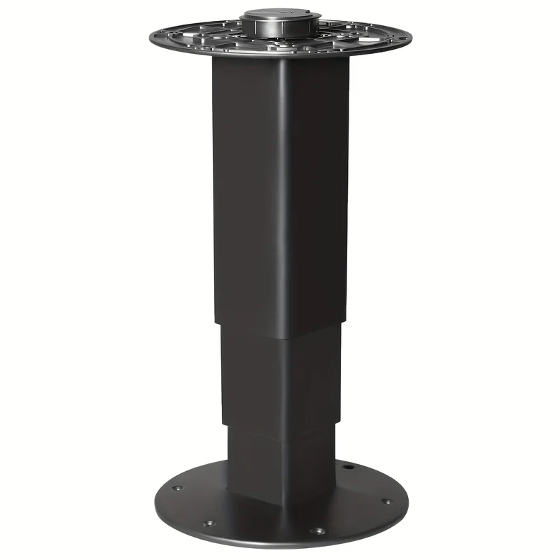 Verstelbare Tafelpoten – Tafelpoot Verstelbaar – Tafelzuil – Tafelonderstel – Pneumatische Lift – Hoogte 33-73 cm – Draagkracht 81,65 kg – Aluminium & ABS – Ruimtebesparend Design
