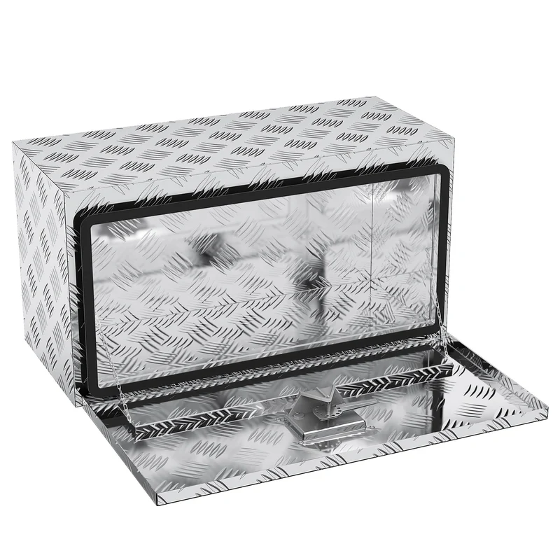 Aluminium Kist – Transportkist – Gereedschapskist – Opbergkist – Metalen Kist – 762x355x406 mm – Waterdicht – Met Slot