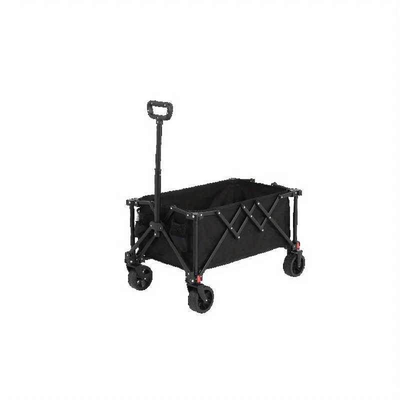 Bolderkar – Bolderwagen – Transportkar – Trekkar – Strandkar – Opvouwbaar – Grote Laadcapaciteit – All-Terrain Wielen – Verstelbare Handgreep – Stevig Frame