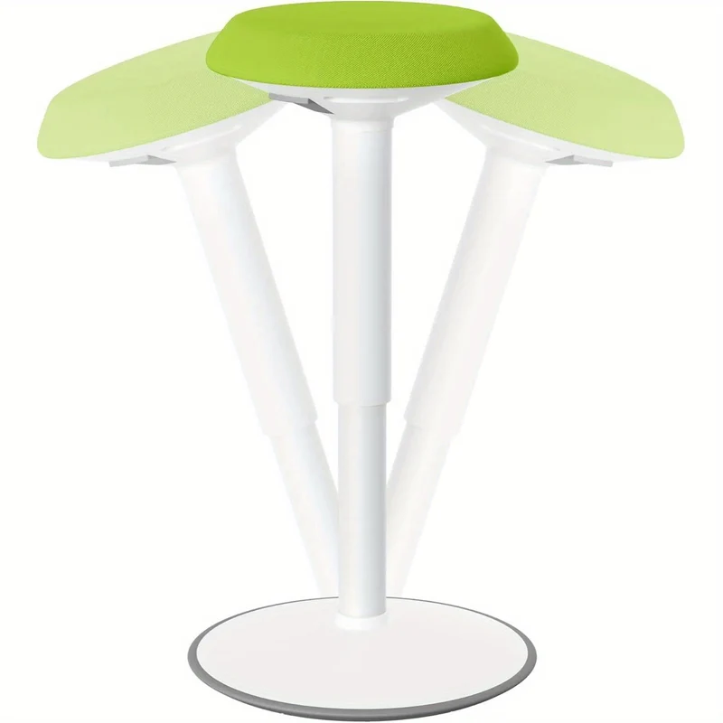 Kappersstoel – Draaistoel – Salonstoel – Werkstoel – Zadelkruk – Verstelbaar 54-79 cm – Foam Zitkussen – Antislip TPE Basis