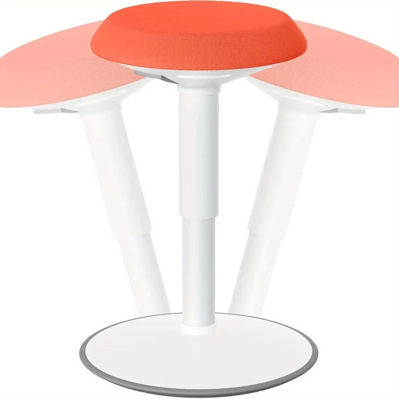 Kappersstoel – Werkstoel – Salonstoel – Draaistoel – Zadelkruk – Verstelbare Zithoogte 54-79 cm – Comfortabel Schuimkussen & Antislip TPE Basis