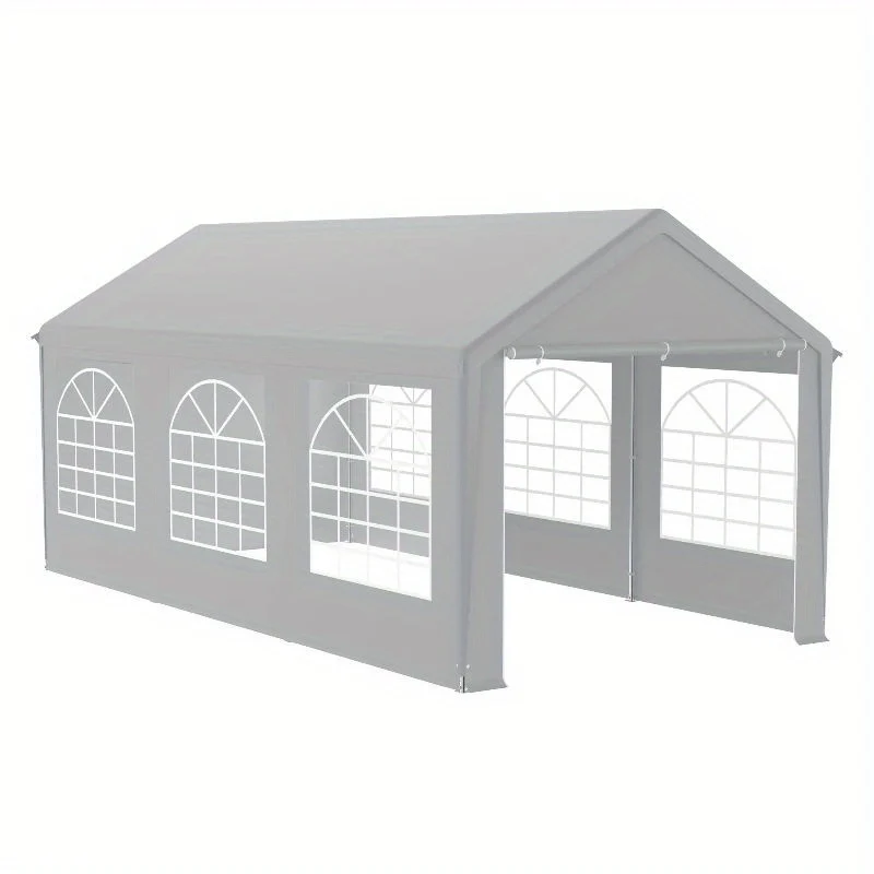 Feesttent – Partytent – Tuinpaviljoen – Party Tent – Tuintent – 3x6 Meter – Waterdicht – Afneembare Zijwanden