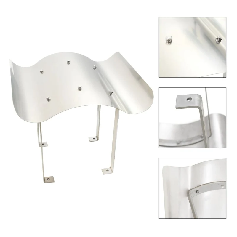 Schoorsteenkap – Schoorsteenafdekking – Regenkap – Rookuitlaatkap – Kachelkap – Roestvrij Staal – 70x70x37 cm – Corrosiebestendig & Eenvoudig Te Monteren