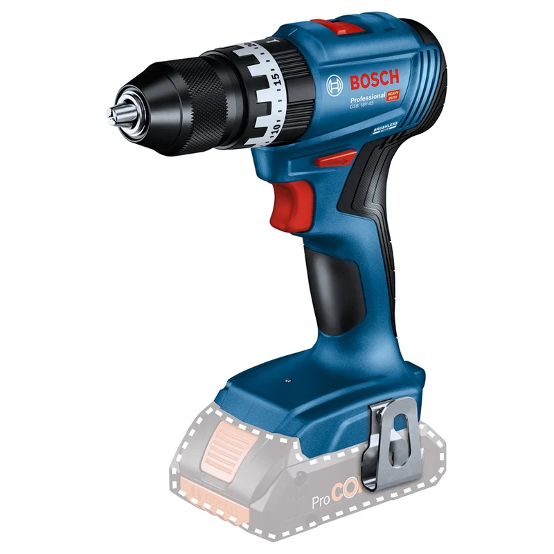 BOSCH GSB 18V-45 SCHROEFKLOPBOORMACHINE