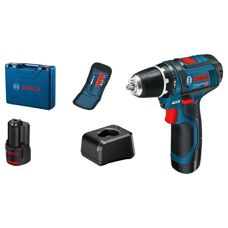 BOSCH GSR 12V-15 SCHROEFBOORMACHINE