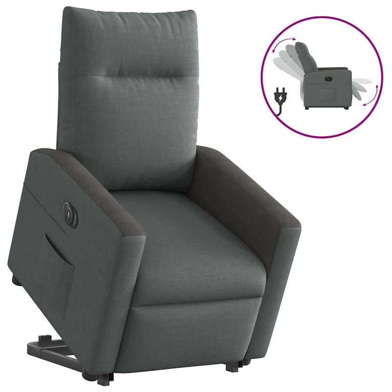 bureaustoel elektrisch verstelbaar – relaxstoel – liftstoel – ergonomische stoel – seniorenstoel – elektrische liftfunctie – massagefunctie