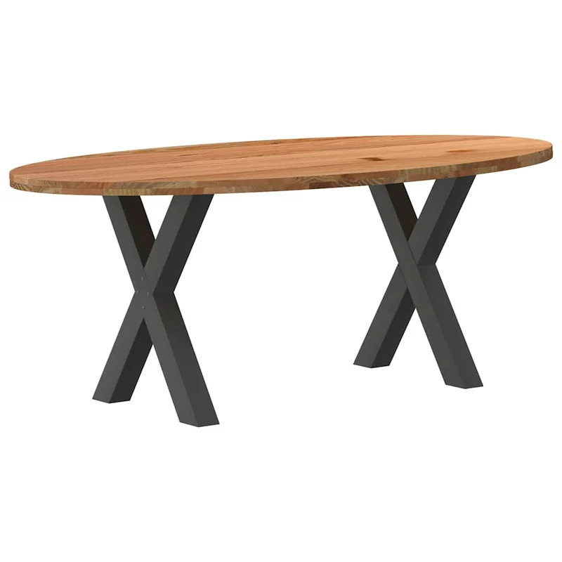 Eettafel – Tafel – Eetkamertafel – Keukentafel – Houten Tafel – Massief Eikenhout – 200x100x74 cm – Robuust En Duurzaam