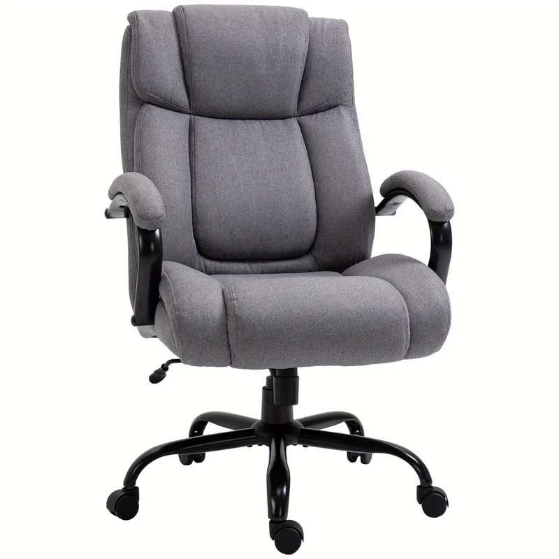 Bureaustoel – Office Chair – Bureaustoel – Draaistoel – Schommelstoel – Ergonomisch – Extra Breed Zitvlak – Tot 220 Kg Belastbaar