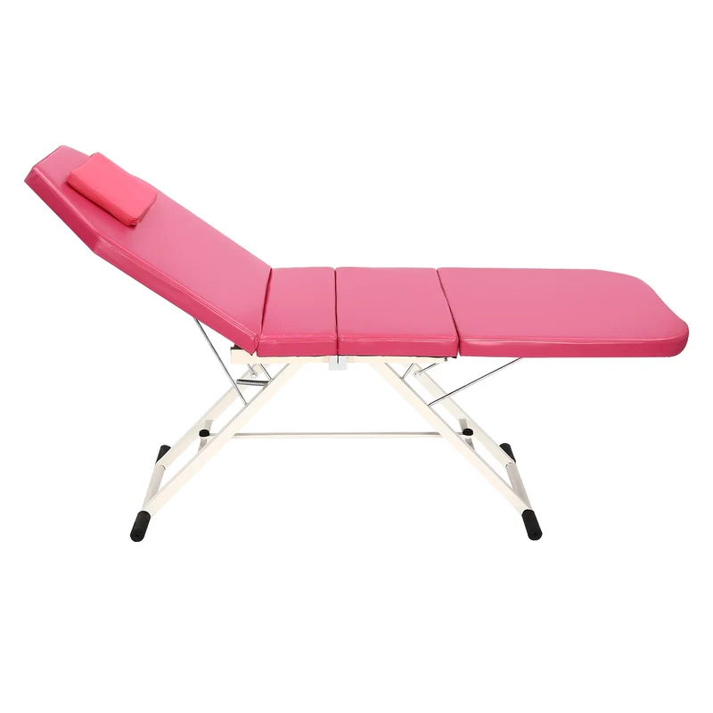 Massagetafel – Massagebed – Behandeltafel – Massagebank – Massagebed inklapbaar – Verstelbaar – Stevig Stalen Frame – Hoog Draagvermogen 250 kg