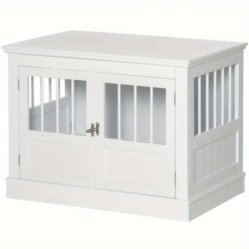 Hondenhok – Hondenbench – Hondenhuis – Hondenkooi – Dierenverblijf – Multifunctionele Tafel – Stevig Hout – Voor Kleine Honden Tot 10 kg
