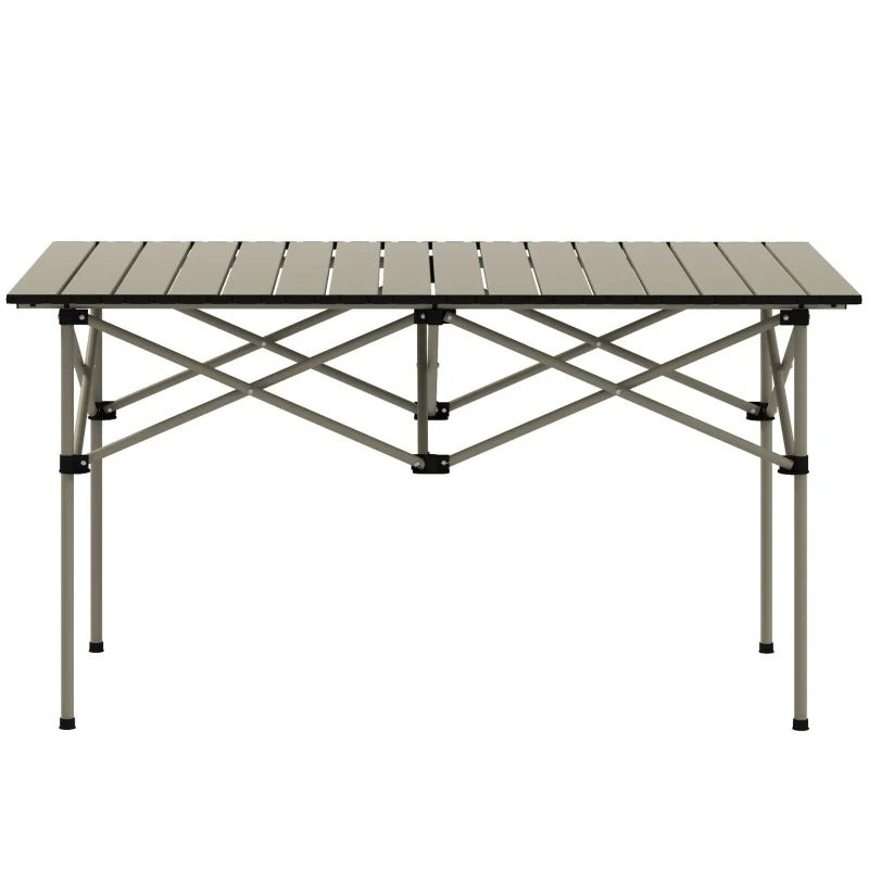 Campingtafel – Klaptafel – Vouwtafel – Kampeertafel – Tuintafel – Verstelbare Hoogte – Lichtgewicht Aluminium Frame
