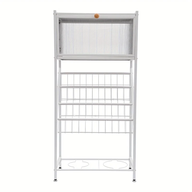 Boekenkast – Boekenrek – Opbergkast – Vakkenkast – Stellingkast – Compact 55x28x120 cm – Hoogwaardig Houten Materiaal