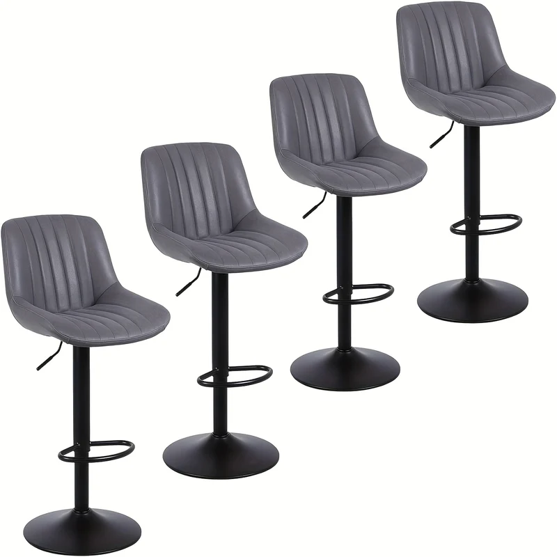 Barstoel – Barkruk – Barstoel Kruk – Barkrukken – Barstoelen – Hoogteverstelbaar – Velvet Bekleding
