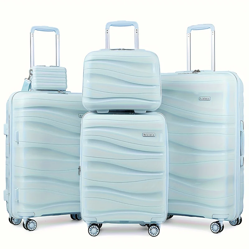 Kofferset – Reiskoffer – Handbagage – Ruimbagage – Trolley – Uitstekende Bescherming – Lichtgewicht ABS Hardcase – 20", 24", 28" – Spinnerwielen